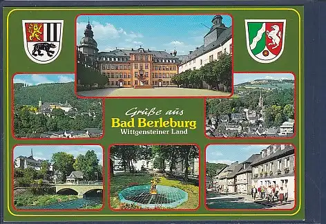 Wappen AK Grüße aus Bad Berleburg 6.Ansichten 2000