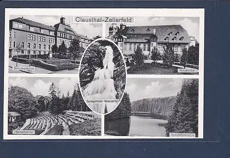 AK Clausthal Zellerfeld 5.Ansichten Bergakademie 1953