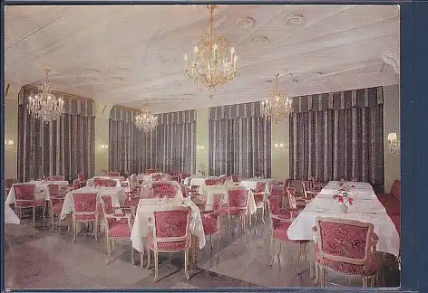 AK Kurhotel Weidmannsruh Braunlage / Harz Speisesaal 1967