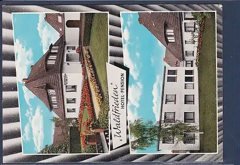 AK Waldfrieden Hotel Pension Bad Zwischenahn 1970