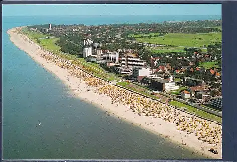 AK Nordseeheilbad Cuxhaven Duhnen Luftaufnahme 1980