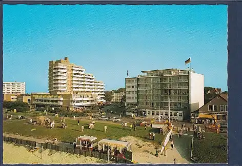 AK Nordseeheilbad Cuxhaven Duhnen An der Duhner Strandstraße 1980