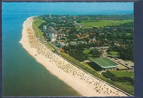 AK Nordseeheilbad Cuxhaven Duhnen Luftaufnahme - Meerwasserwellenschwimmbad 1980