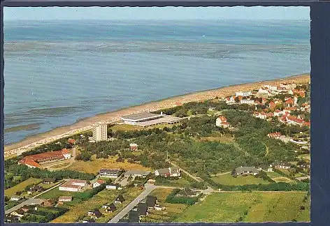 AK Nordseeheilbad Cuxhaven Duhnen Luftaufnahme Meerwasserwellenschwimmbad 1980