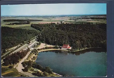 AK Bundes Autobahn Raststätte Lehrte am Hohenhorst See 1970