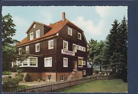 AK Kinderkurheim Elisabeth Braunlage / Harz 1970