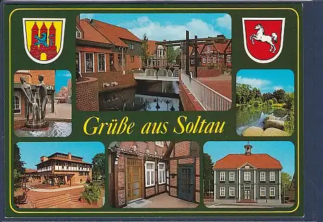 Wappen AK Grüße aus Soltau 6.Ansichten 2000