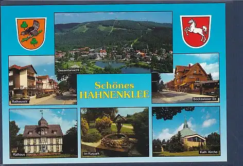 Wappen AK Schönes Hahnenklee 6.Ansichten 2000