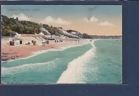 AK Ostseebad Rauschen - Strand 1918
