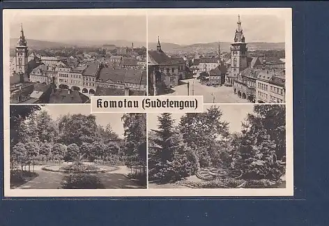 AK Komotau ( Sudetengau) 4.Ansichten 1940