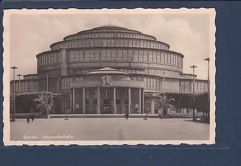AK Breslau Jahrhunderthalle 1953