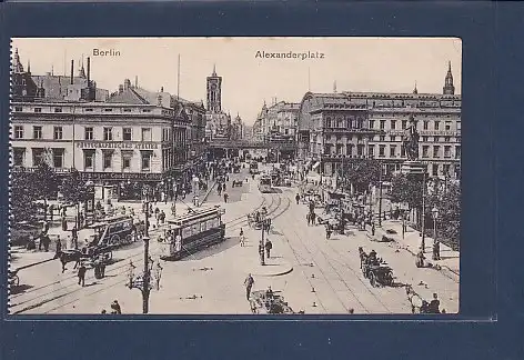 AK Berlin Alexanderplatz 1920