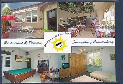 AK Restaurant & Pension Sonnenburg Oranienburg 4.Ansichten 2000