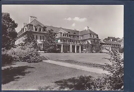 AK Neu Fahrland Sanatorium Heinrich Heine Haupthaus 1968