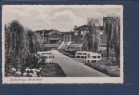 AK Eilenburg Bahnhof 1950