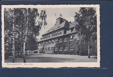 AK Kinderheilstätte Chemnitz in Auerswalde Turmhaus 1938