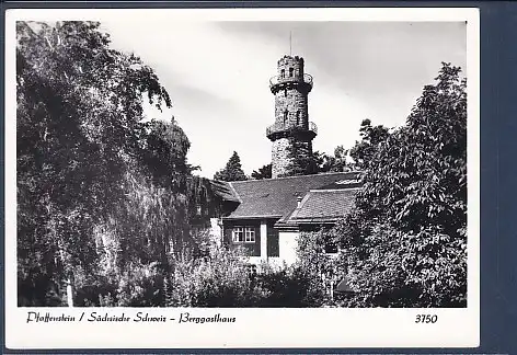 AK Pfaffenstein / Sächsische Schweiz - Berggasthaus 1985