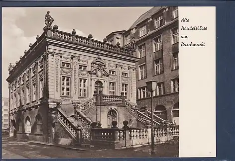 AK Alte Handelsbörse am Naschmarkt Messestadt Leipzig 1969
