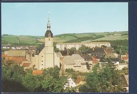 AK Zschopau Teilansicht 1989