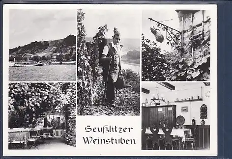 AK Seußlitzer Weinstuben 5.Ansichten Diesbar Seußlitz an der Elbe 1979