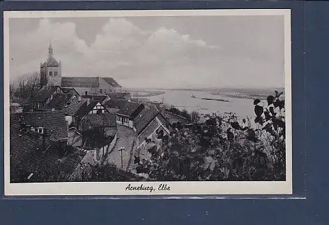 AK Arneburg Elbe 1942