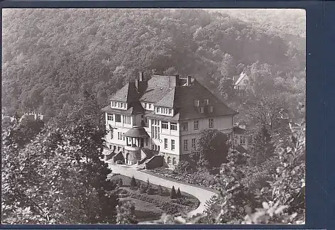 AK Luftkurort Gernrode FDGB Erholungsheim Stubenberg 1983