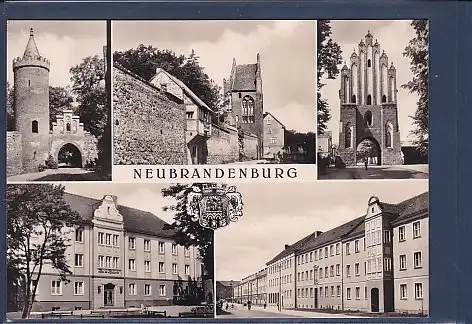AK Neubrandenburg 5.Ansichten 1968