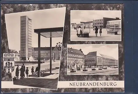 AK Neubrandenburg 3.Ansichten HO Kaufhaus 1968