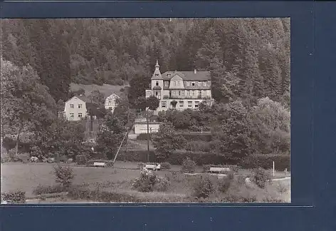 AK Meuselbach Schwarzmühle HO Gaststätte Waldfrieden 1967