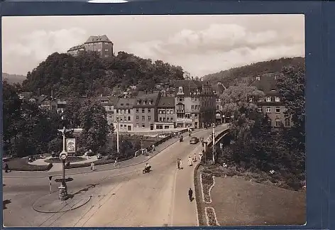 AK Greiz i. Thür. Blick auf oberes Schloß 1961
