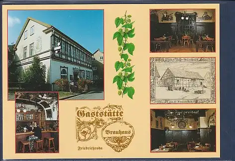 AK Friedrichroda Gaststätte Brauhaus 5.Ansichten, nicht gelaufen von ca. 2000