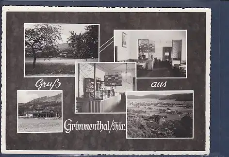 AK Gruß aus Grimmenthal / Thür. 5.Ansichten 1965