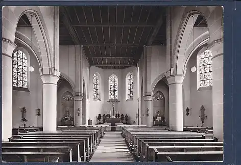 AK Pfarrkirche Maria Himmelfahrt Saarlouis Roden 1970