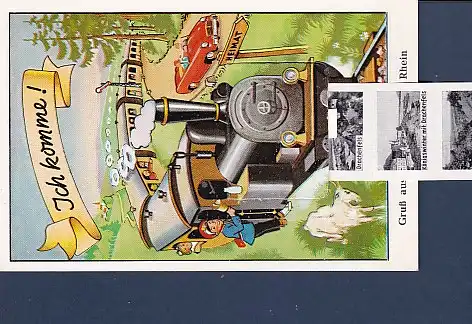 Liporello AK Gruß aus Königswinter am Rhein Ich Komme 10.Ansichten 1960