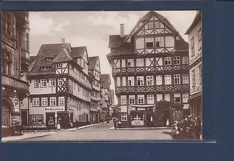 AK Hann Münden Blick in die Marktstraße 1930