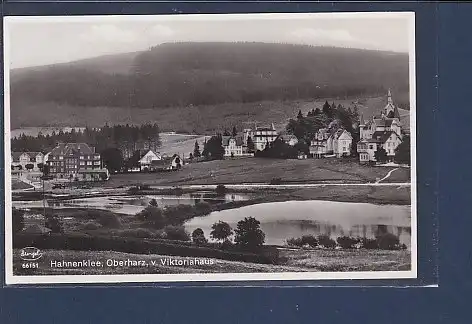 AK Hahnenklee Oberharz v. Viktoriahaus 1940