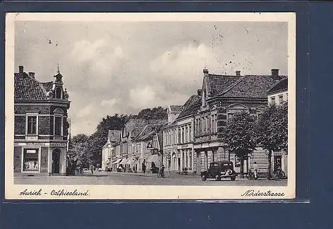 AK Aurich - Ostfriesland Norderstrasse 1940