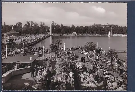 AK Hannover Maschsee Gaststätten am Nordufer 1960