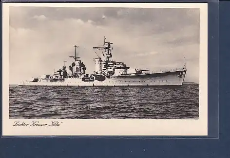 AK Leichter Kreuzer Köln 1940