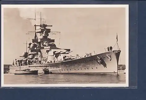 AK Schlachtschiff Scharnhorst 1940