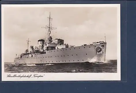 AK Schnellbootbegleitschiff Tsingtau 1940