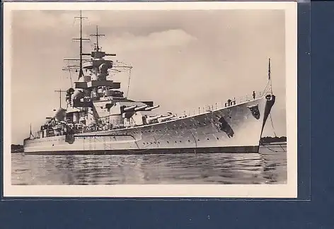 AK Schlachtschiff Gneisenau 1940