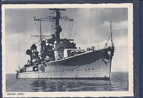 AK Kreuzer Köln 1940