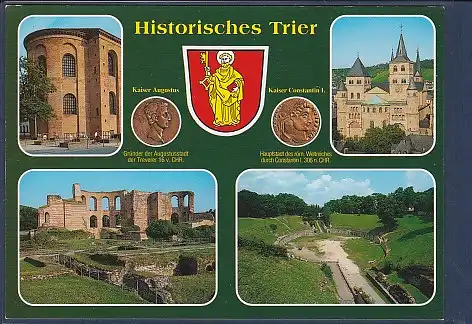 Wappen AK Historisches Trier 4.Ansichten 2000