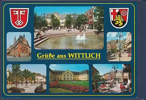 Wappen AK Grüße aus Wittlich 6.Ansichten 2000