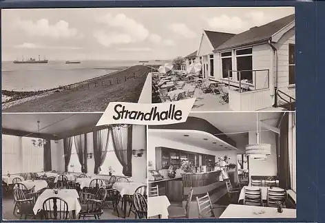 AK Strandhalle am Elbdeich Brunsbüttel 3.Ansichten 1967