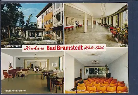 AK Kurhaus Bad Bramstedt Haus Süd 4.Ansichten 1971