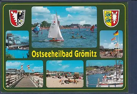 Wappen AK Ostseeheilbad Grömitz 6.Ansichten 2000