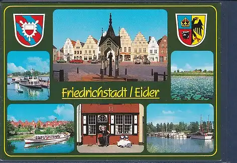 Wappen AK Friedrichstadt / Eider 6.Ansichten 2000