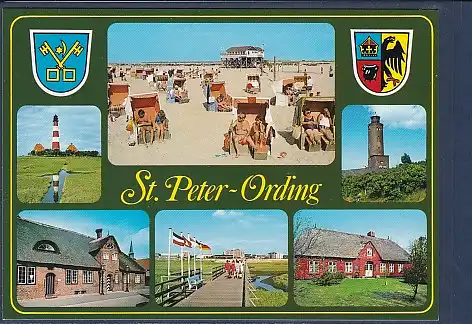 Wappen AK St. Peter Ording 6.Ansichten 2000